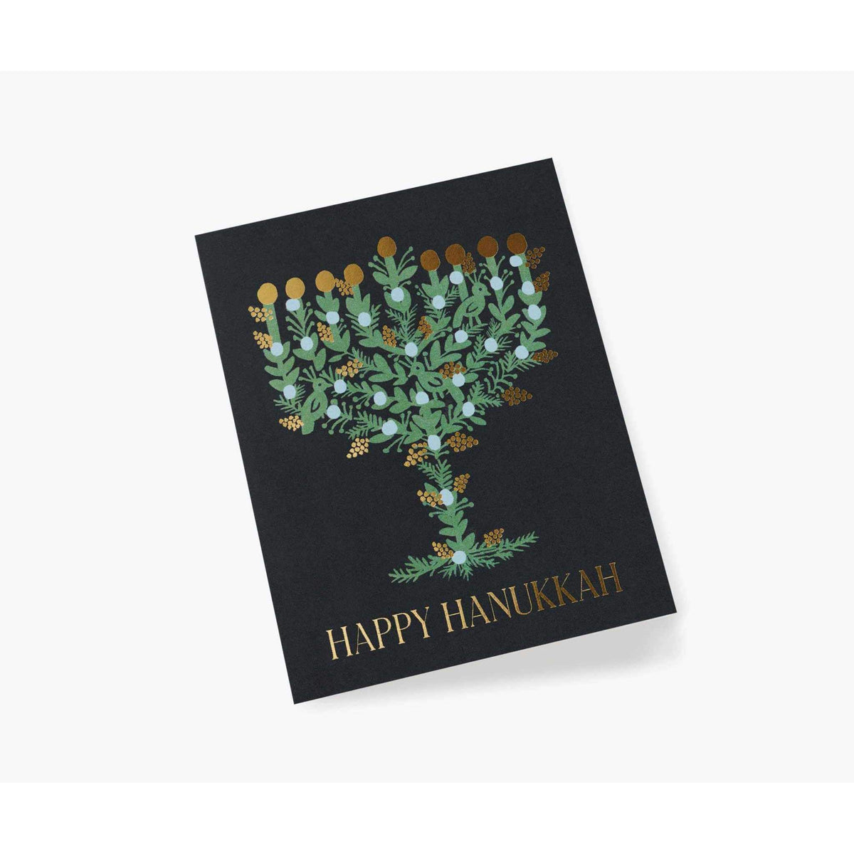 Laurel Menorah card - Curated Home Decor
