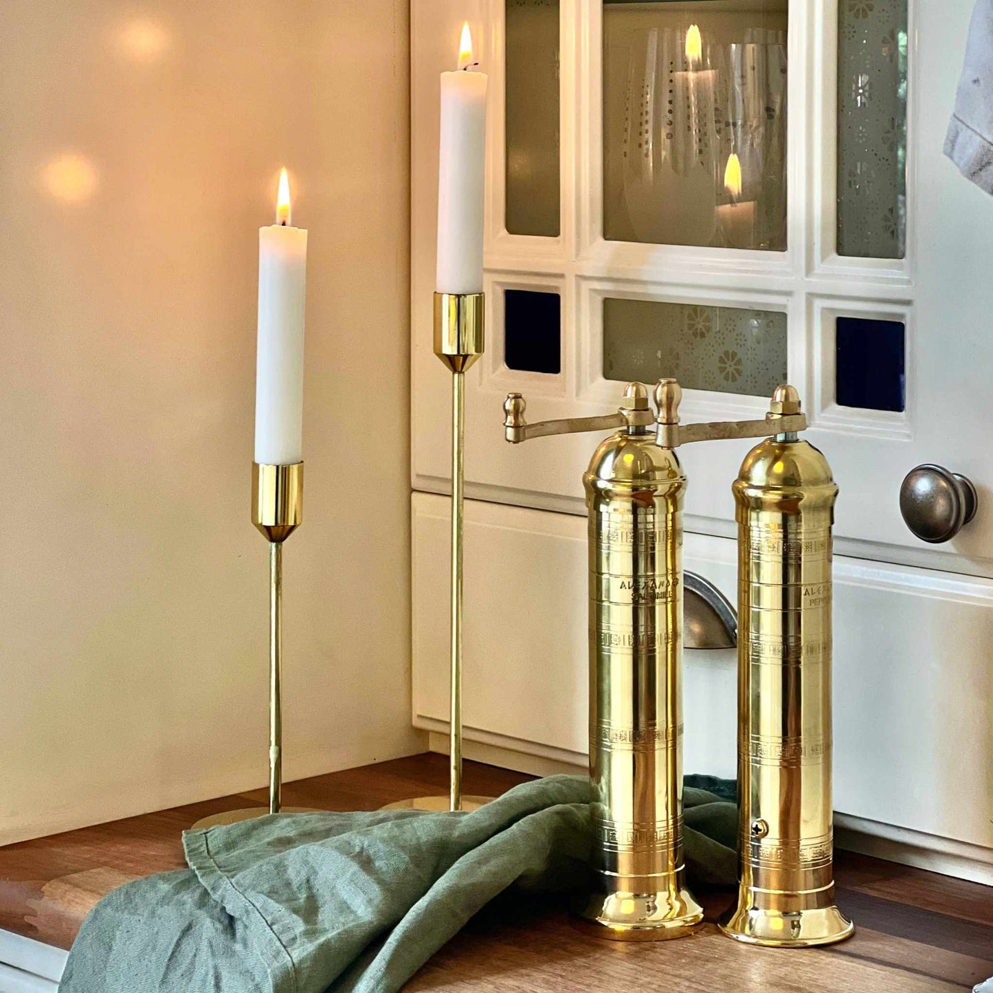 
                  
                    The original 'Brass Mill' - 9" pepper grinder - Curated Home Decor
                  
                