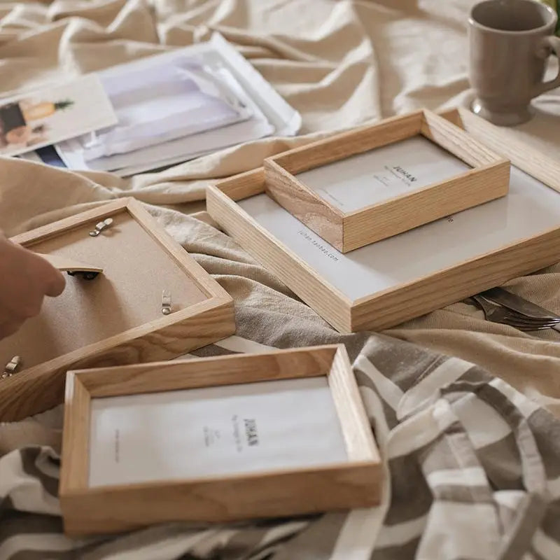 Solid Wood Photo Frame - Curated Home Decor