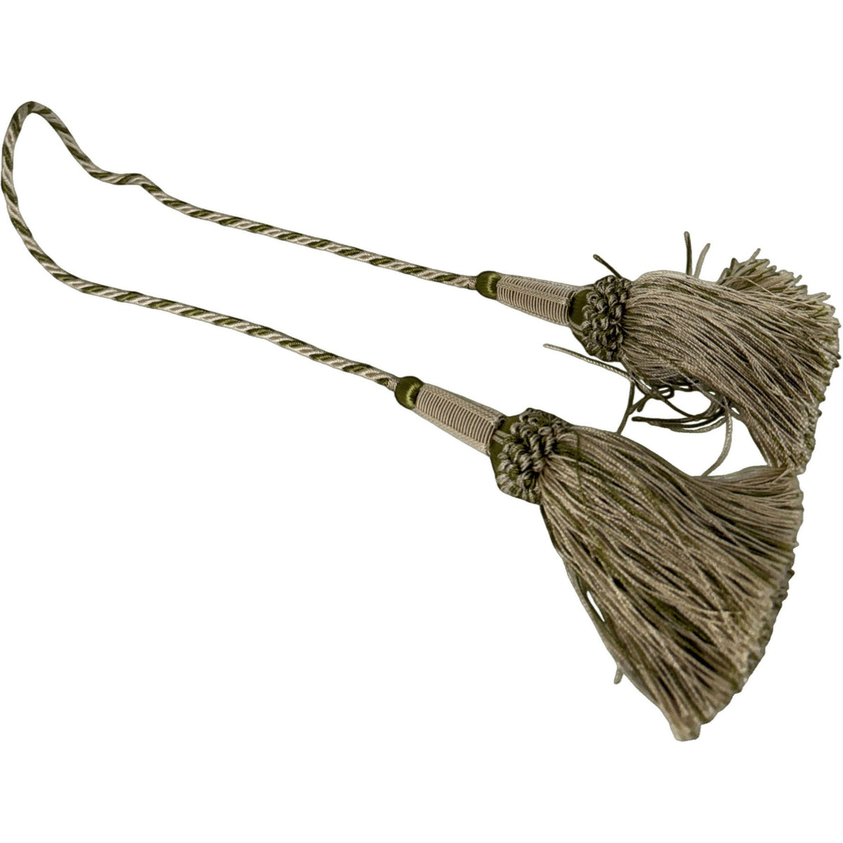 Sage & Champagne Decorative Tassel - Curated Home Decor