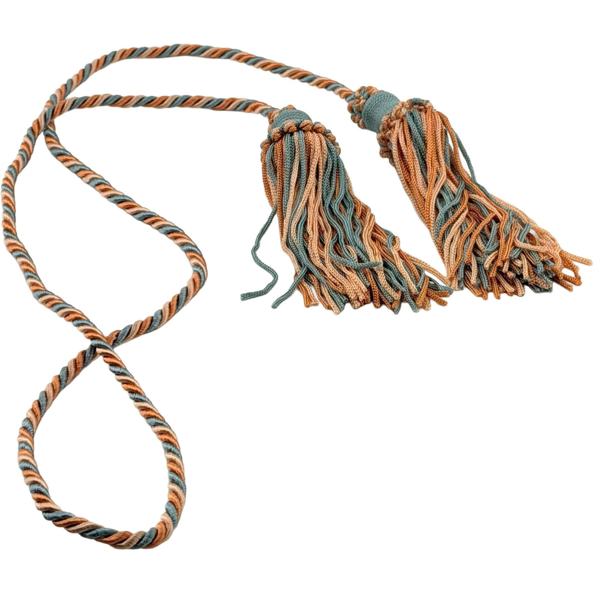 Sky Blue & Peach Decorative Tassel - Curated Home Decor