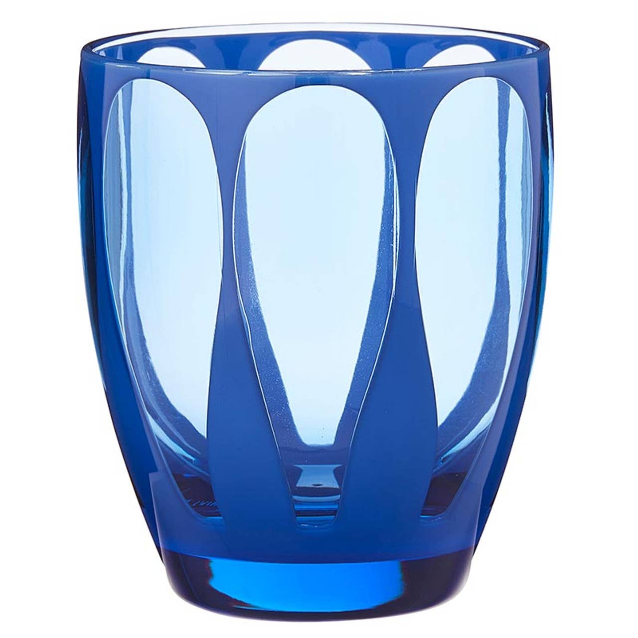 Acrylic Cup - Blue - Curated Home Decor