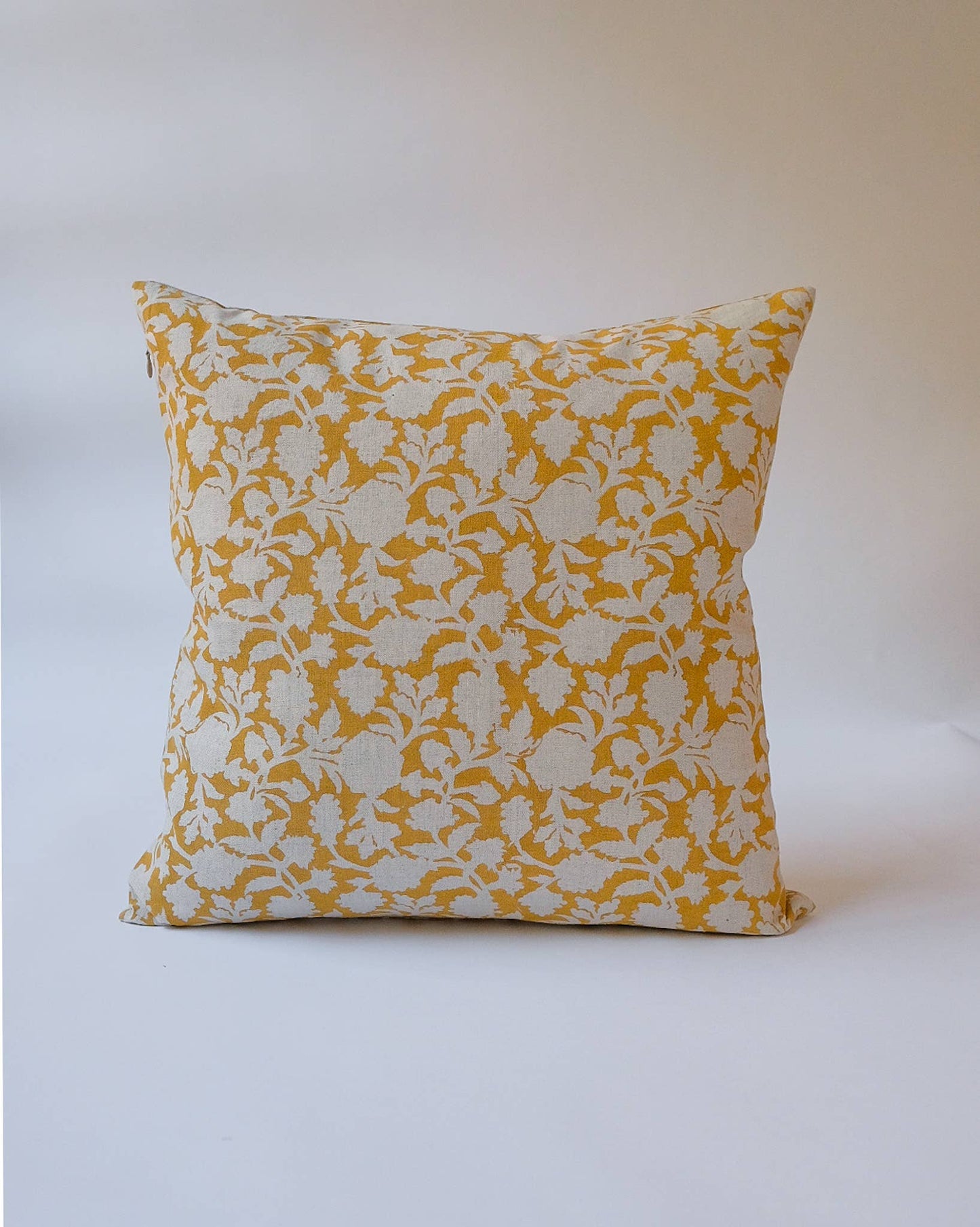 Hand Block-printed Linen Pillowcase - Curated Home Decor