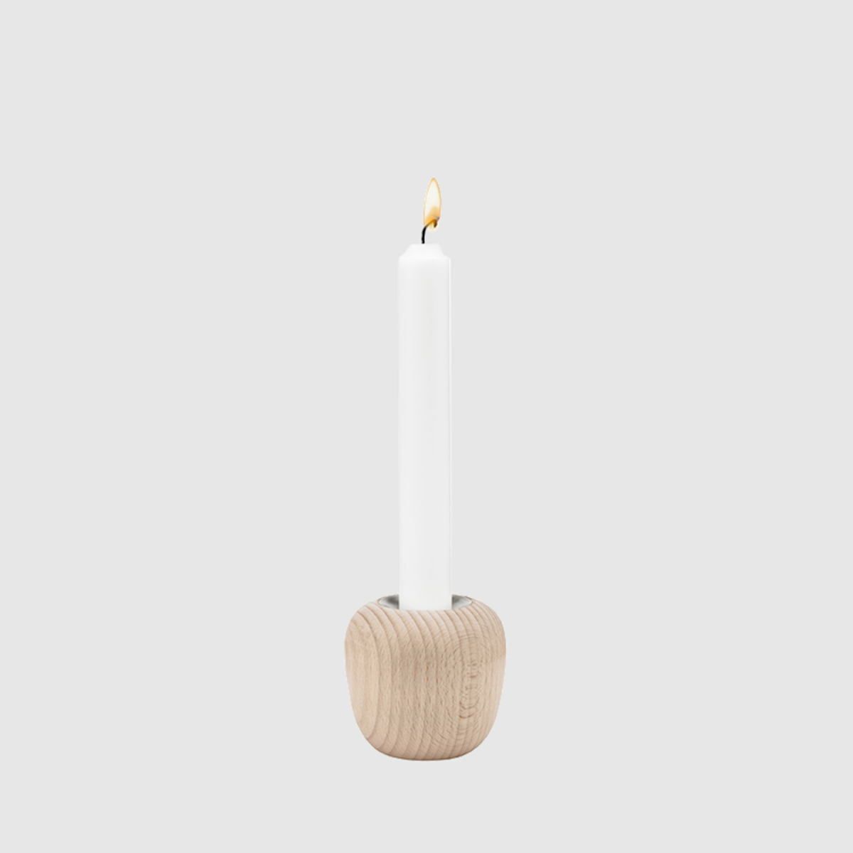 Ora Birch Candleholder - Curated Home Decor