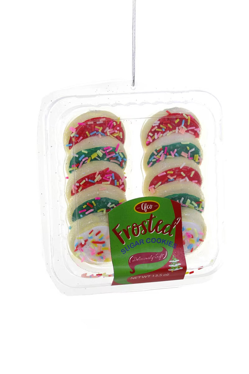 Red and Green Frosted Cookies Ornament - Curated Home Decor
