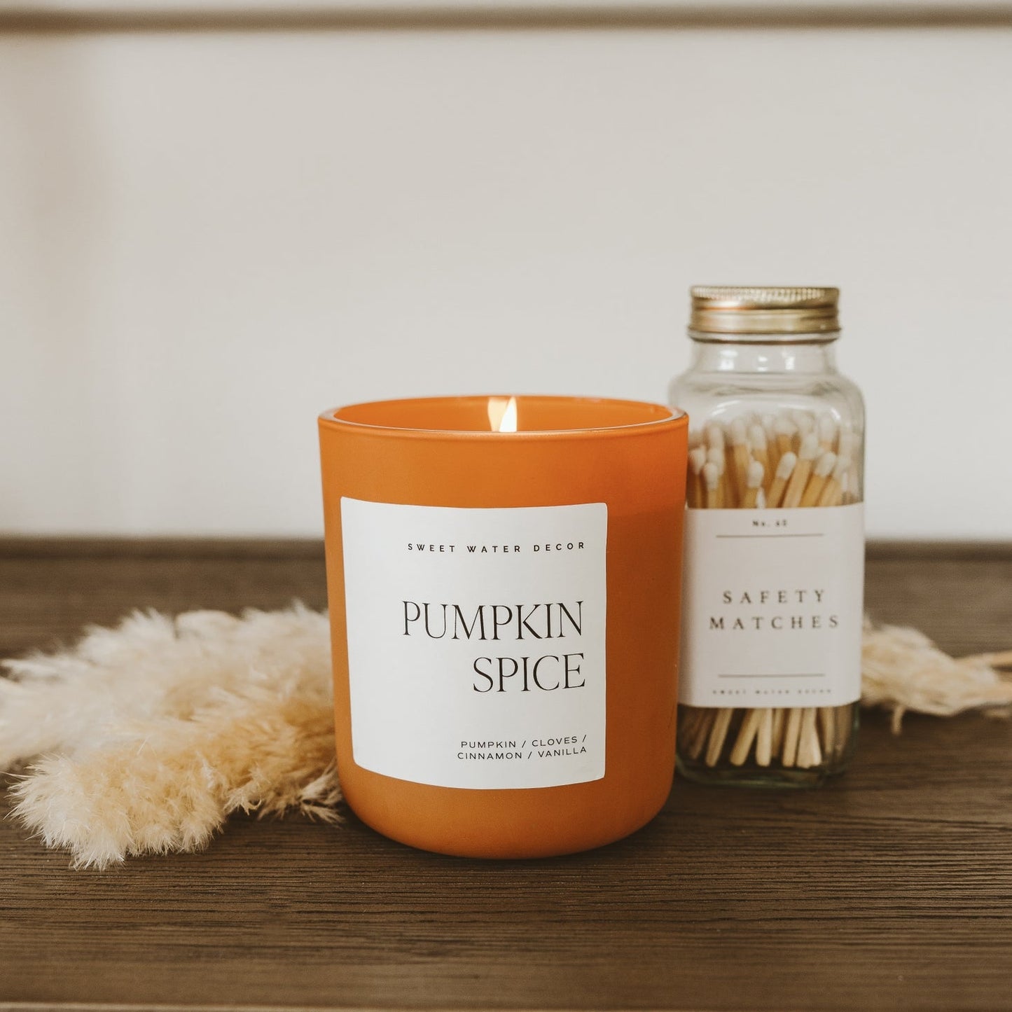 Pumpkin Spice 15 oz Soy Candle - Curated Home Decor