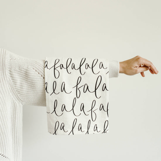 Fa La La La La Tea Towel - Curated Home Decor