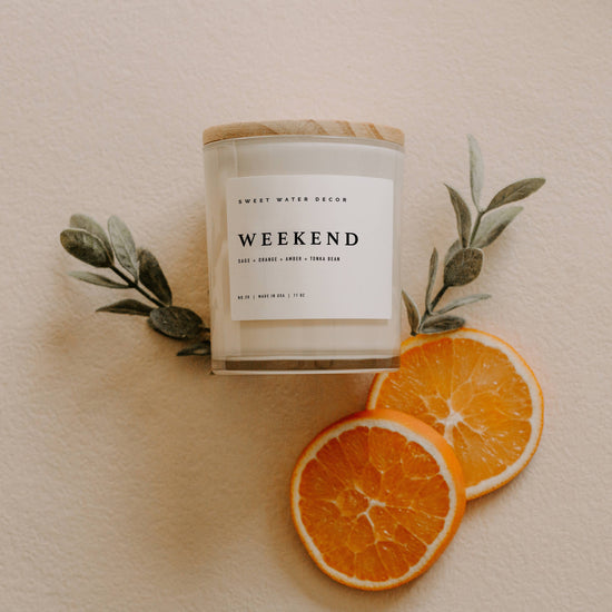 Weekend 11 oz Soy Candle - Curated Home Decor