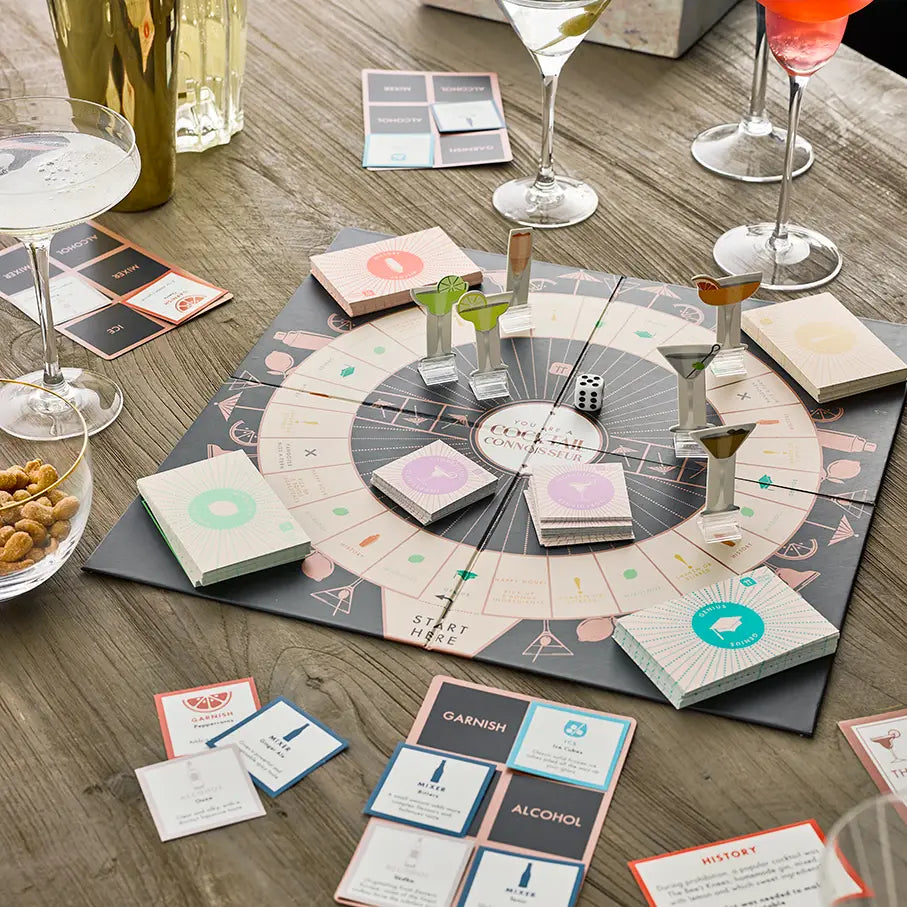 Cocktail Board Game - Curated Home Decor