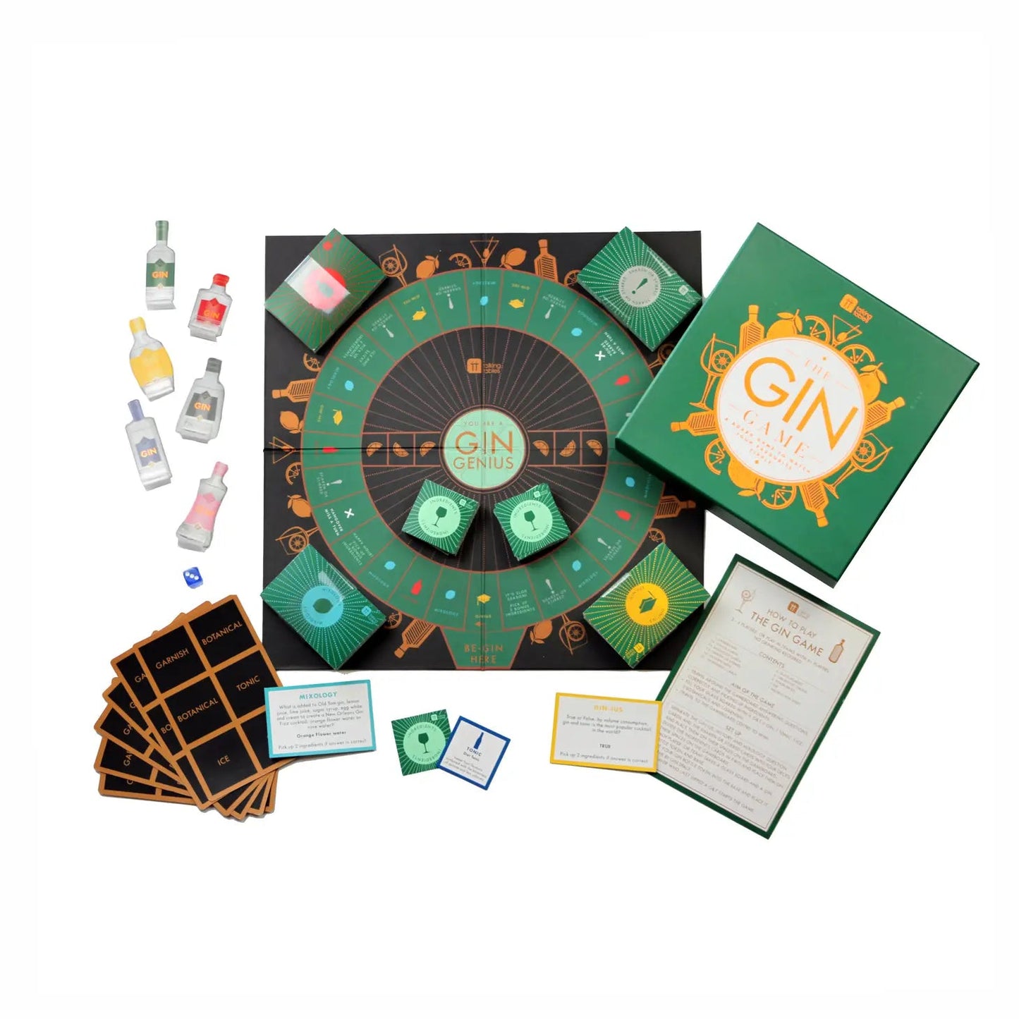 Gin Themed Board Game - Curated Home Decor