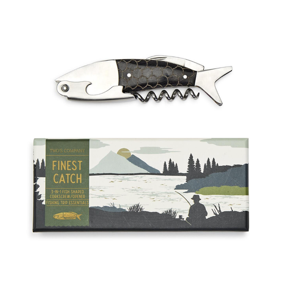 Finest Catch 3-in-1 Bottle Tool Opener - Curated Home Decor