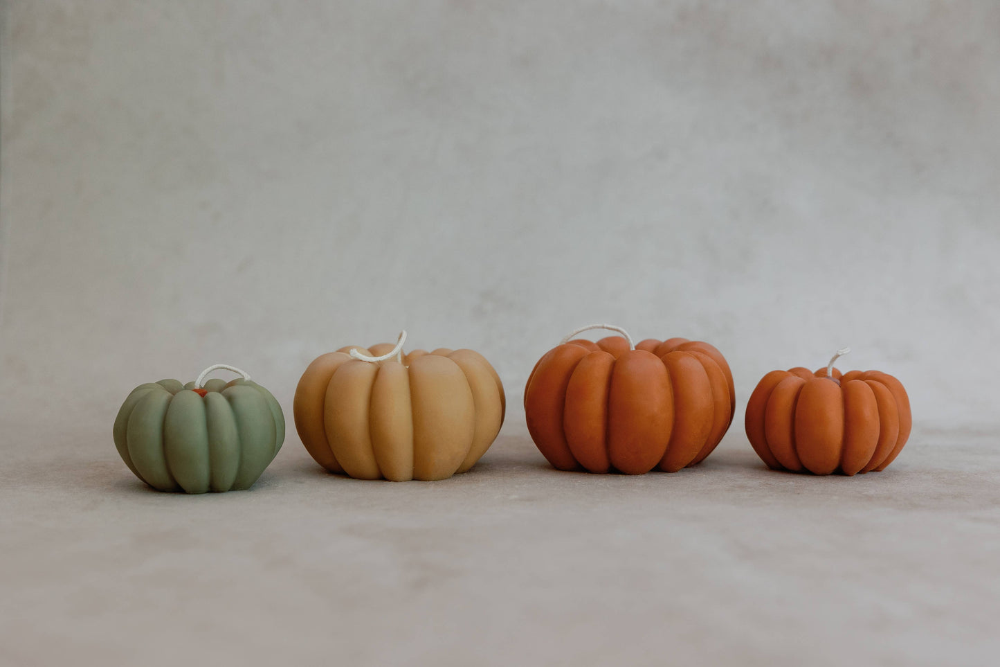 Fall Pumpkin Large: Terracotta Candle/ Apples and Maple Bourbon - Curated Home Decor