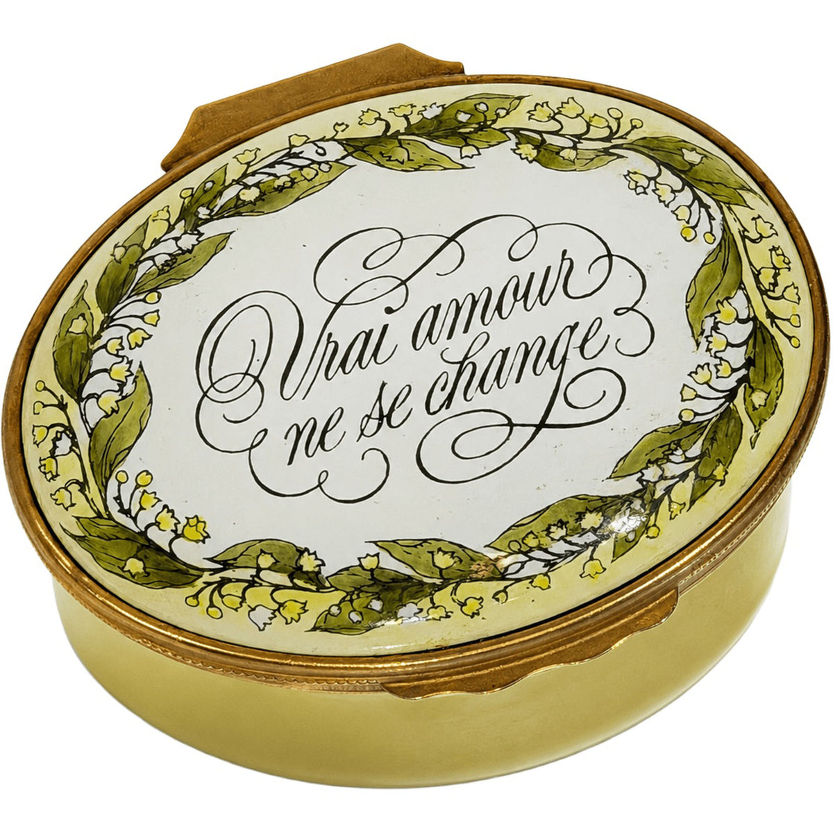Vintage Tiffany & Co. Halcyon Days Enamel Keepsake Box - Curated Home Decor