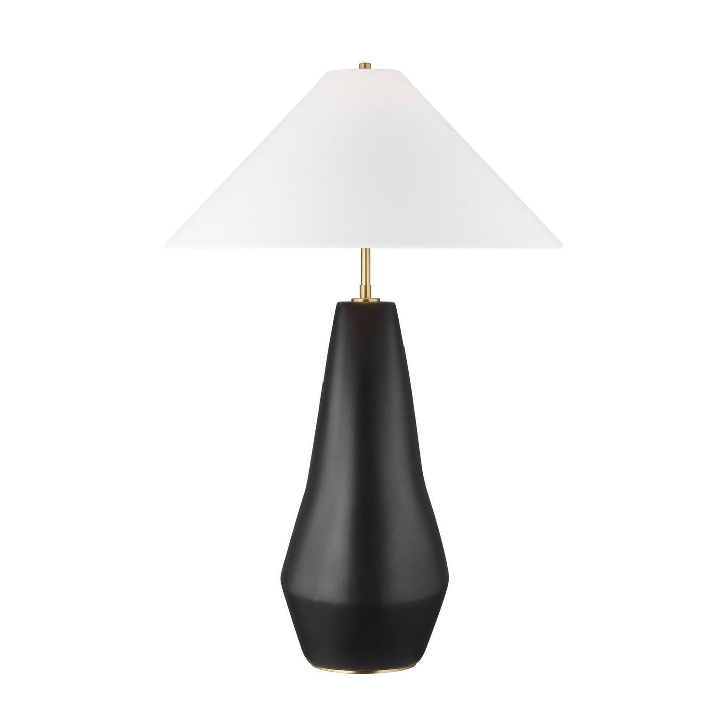 Load image into Gallery viewer, Visual Comfort Studio - KT1231COL1 - One Light Table Lamp - Contour - Coal
