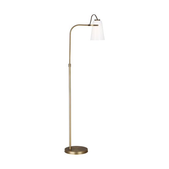 Visual Comfort Studio - LT1011TWB1 - One Light Floor Lamp - Hazel - Time Worn Brass