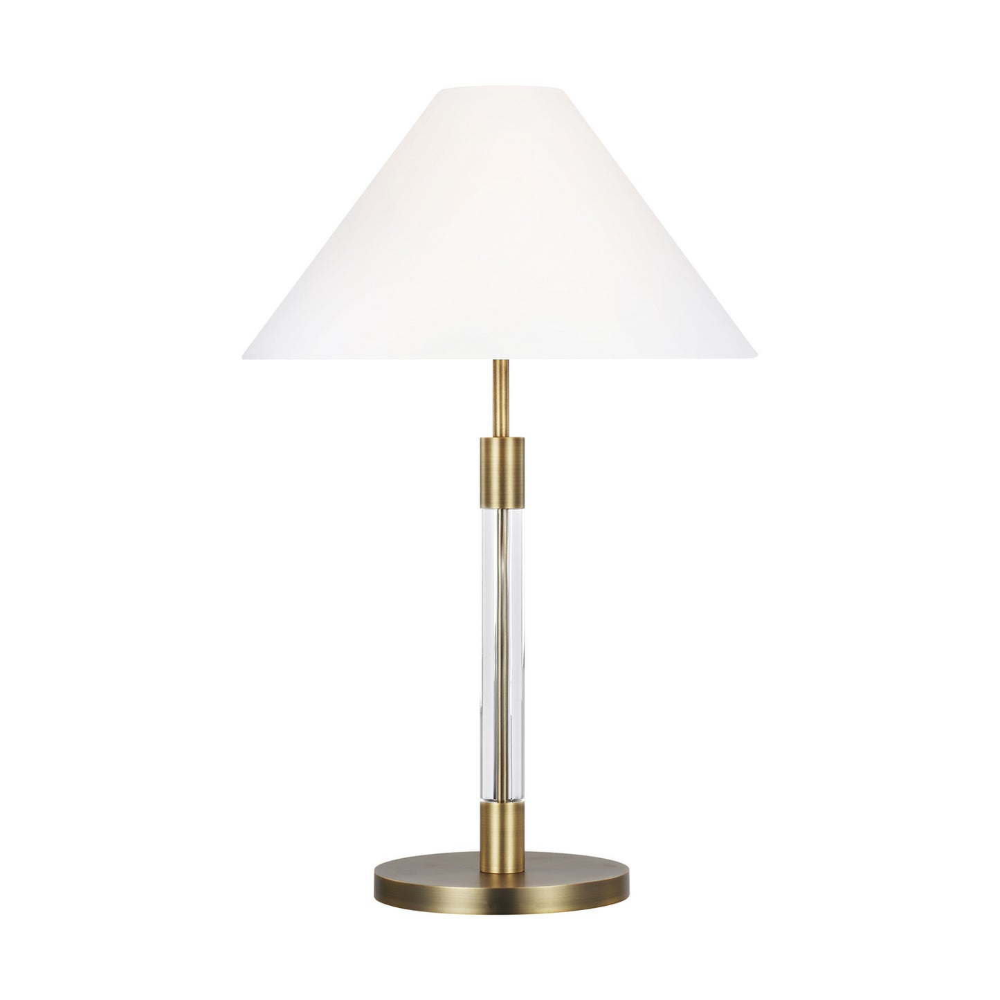 Load image into Gallery viewer, Visual Comfort Studio - LT1041TWB1 - One Light Buffet Lamp - Robert - Time Worn Brass
