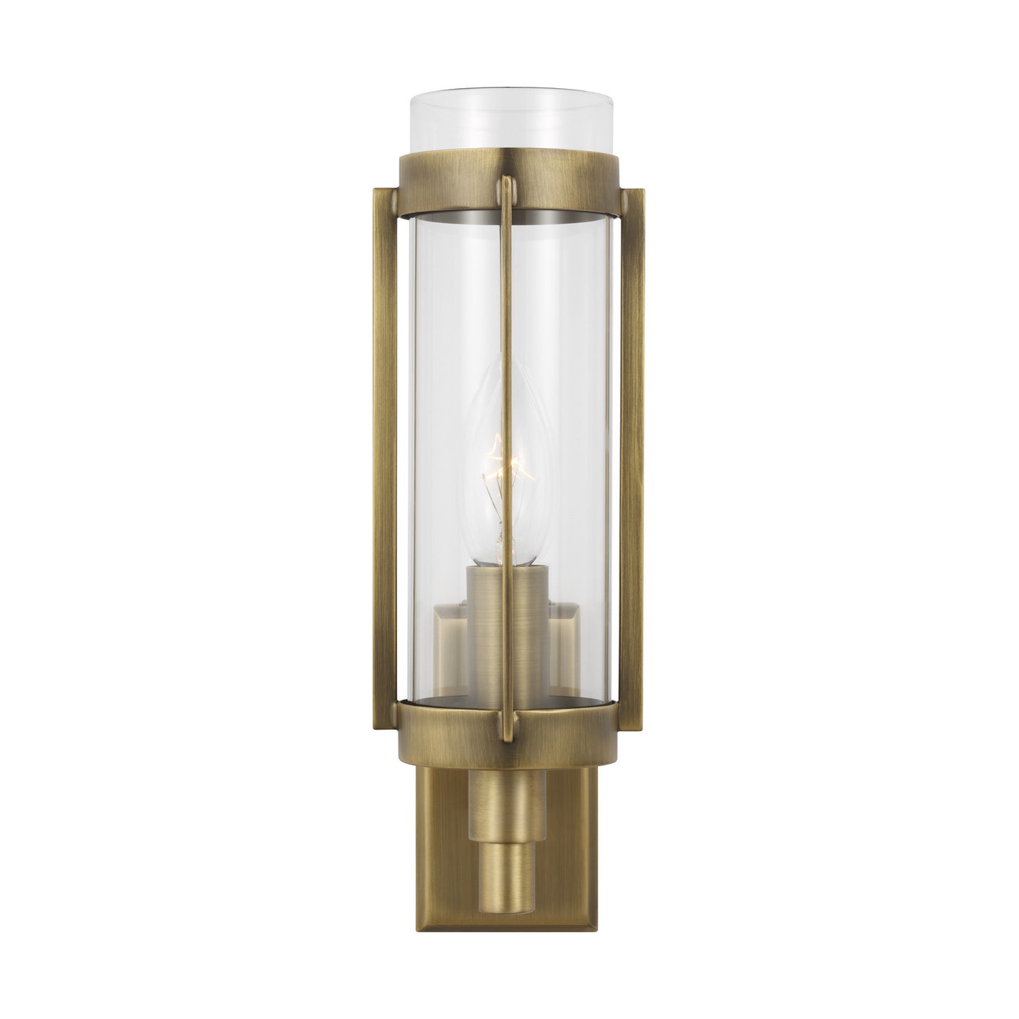 Load image into Gallery viewer, Visual Comfort Studio - LW1031TWB - One Light Wall Sconce - Flynn - Time Worn Brass
