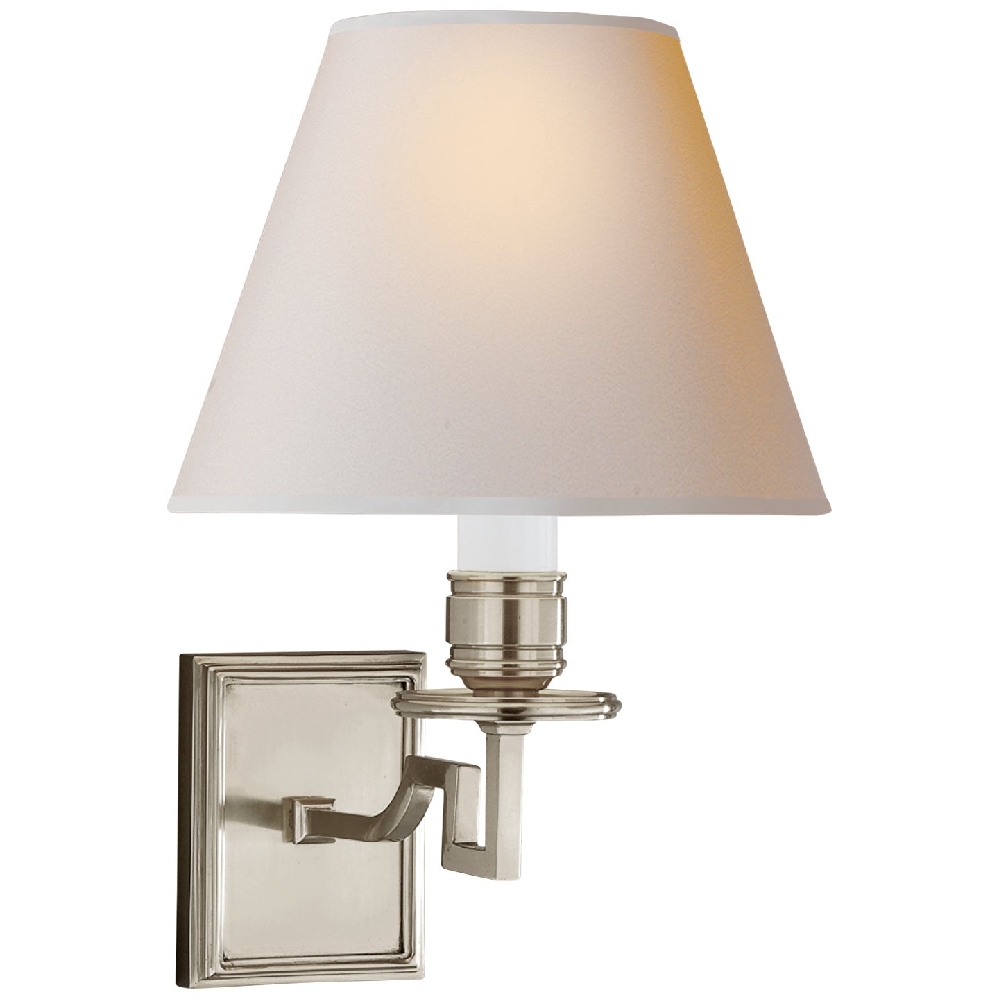 Visual Comfort Signature - AH 2000BN-NP - One Light Wall Sconce - Dean - Brushed Nickel