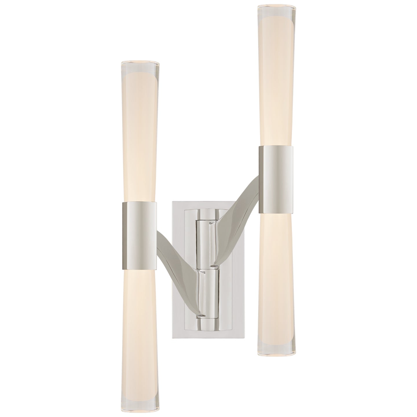 Load image into Gallery viewer, Visual Comfort Signature - ARN 2471PN-CG - LED Wall Sconce - Brenta - Polished Nickel
