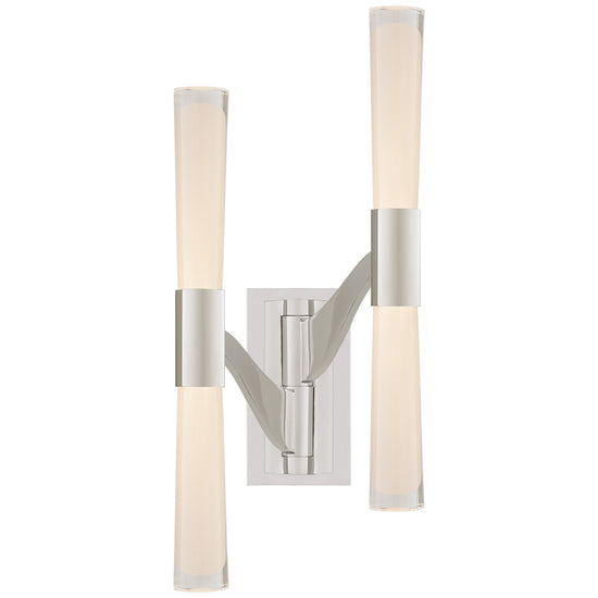 Load image into Gallery viewer, Visual Comfort Signature - ARN 2471PN-CG - LED Wall Sconce - Brenta - Polished Nickel
