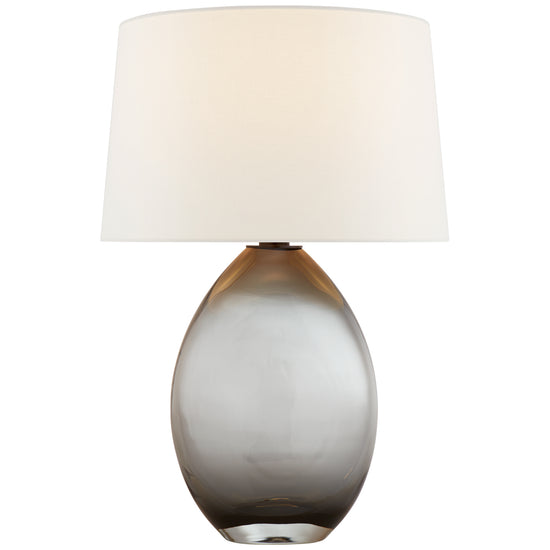 Load image into Gallery viewer, Visual Comfort Signature - CHA 3421SMG-L - One Light Table Lamp - Myla - Smoked Glass
