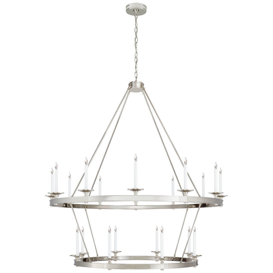 Load image into Gallery viewer, Visual Comfort Signature - CHC 1608PN - 20 Light Chandelier - Launceton - Polished Nickel
