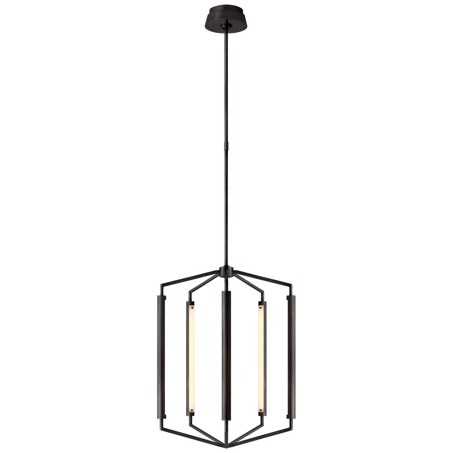 Load image into Gallery viewer, Visual Comfort Signature - KW 5703BZ - LED Lantern - Appareil - Bronze

