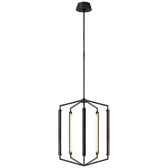 Load image into Gallery viewer, Visual Comfort Signature - KW 5703BZ - LED Lantern - Appareil - Bronze
