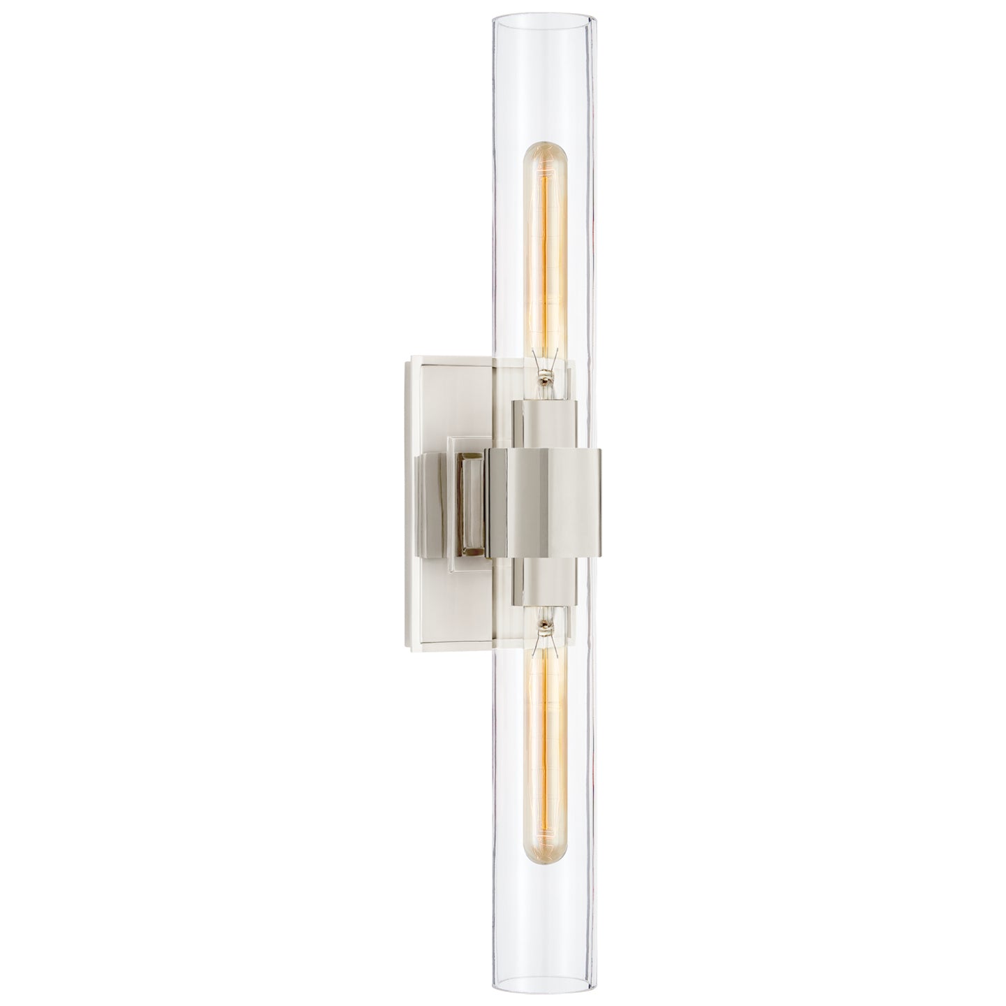 Load image into Gallery viewer, Visual Comfort Signature - S 2164PN-CG - Two Light Wall Sconce - Presidio - Polished Nickel
