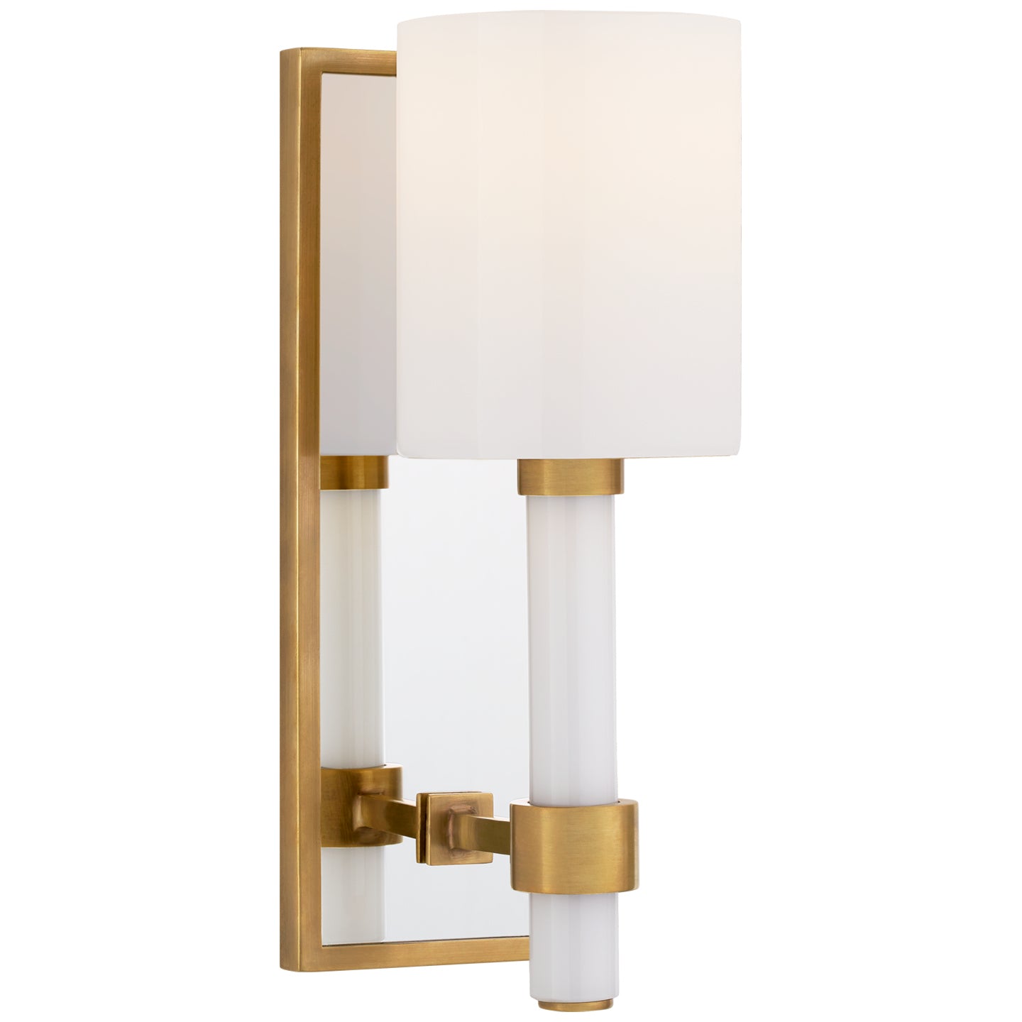 Visual Comfort Signature - SK 2450HAB-WG - One Light Wall Sconce - Maribelle - Hand-Rubbed Antique Brass