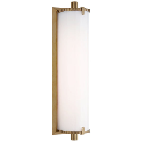 Load image into Gallery viewer, Visual Comfort Signature - TOB 2192HAB-WG - LED Bath Lighting - Calliope Bath - Hand-Rubbed Antique Brass
