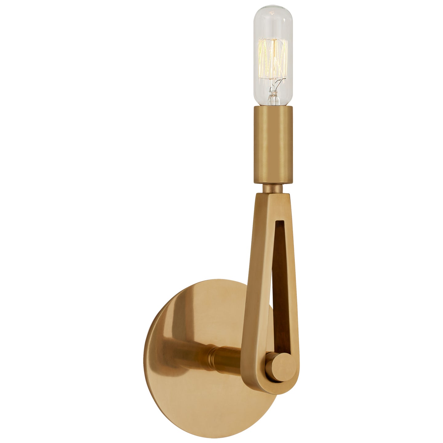 Load image into Gallery viewer, Visual Comfort Signature - TOB 2510HAB - One Light Wall Sconce - Alpha - Hand-Rubbed Antique Brass
