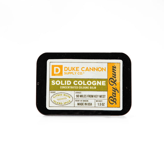 Long Lasting Solid Cologne- Bay Rum - Curated Home Decor