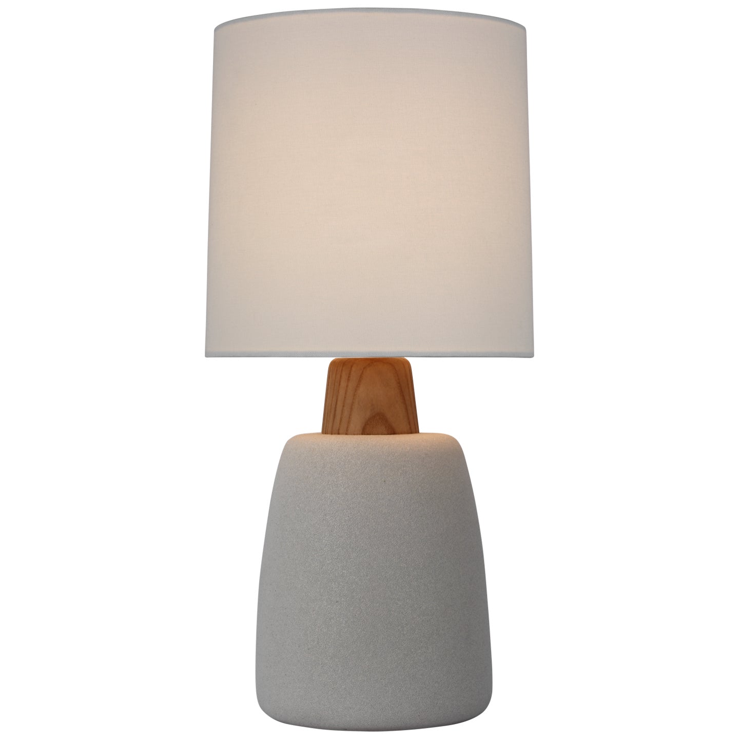 Visual Comfort Signature - BBL 3610PRW-L - LED Table Lamp - Aida - Porous White and Natural Oak