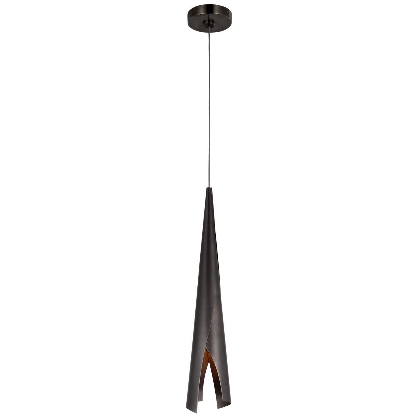 Load image into Gallery viewer, Visual Comfort Signature - KW 5631BZ - LED Pendant - Piel - Bronze

