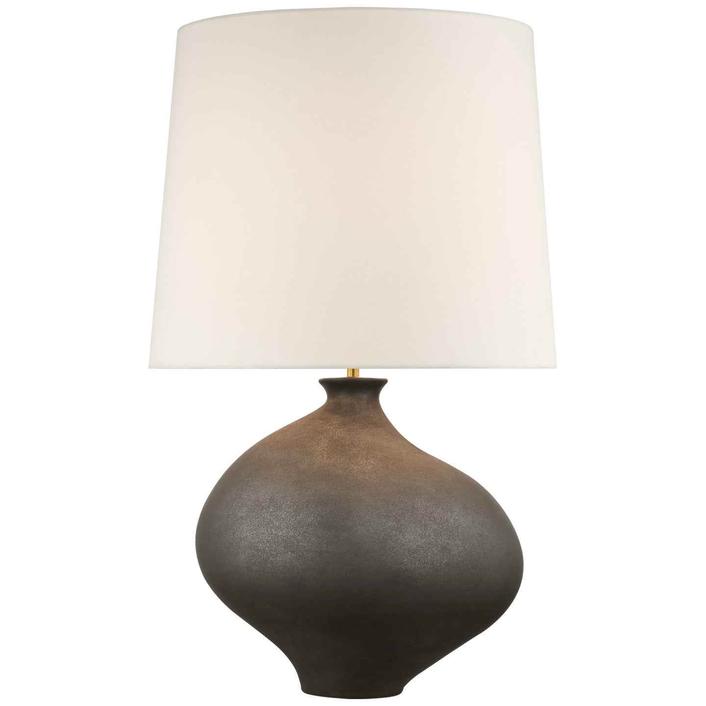 Load image into Gallery viewer, Visual Comfort Signature - ARN 3651SBM-L - LED Table Lamp - Celia - Stained Black Metallic
