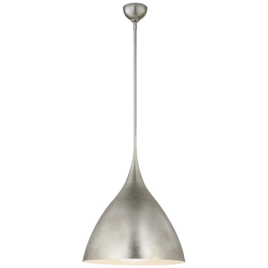 Load image into Gallery viewer, Visual Comfort Signature - ARN 5371BSL-SWG - LED Pendant - Agnes - Burnished Silver Leaf
