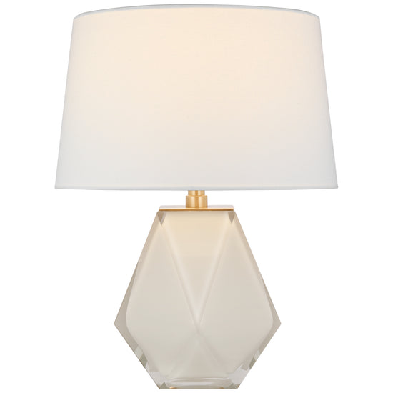 Visual Comfort Signature - CHA 8437WG-L - LED Table Lamp - Gemma - White Glass