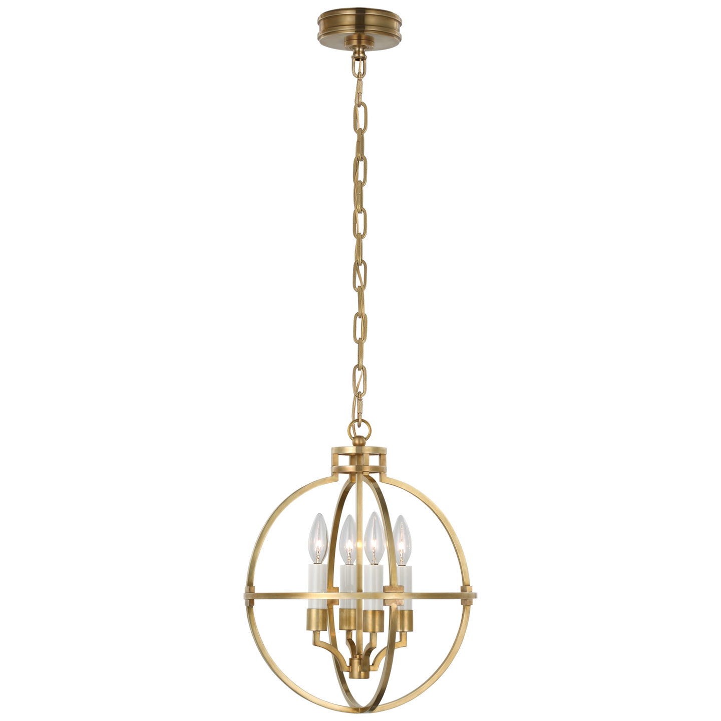 Load image into Gallery viewer, Visual Comfort Signature - CHC 5515AB - LED Lantern - Lexie - Antique-Burnished Brass

