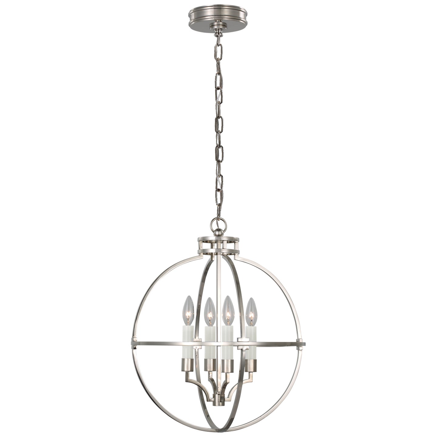 Load image into Gallery viewer, Visual Comfort Signature - CHC 5516PN - LED Lantern - Lexie - Polished Nickel
