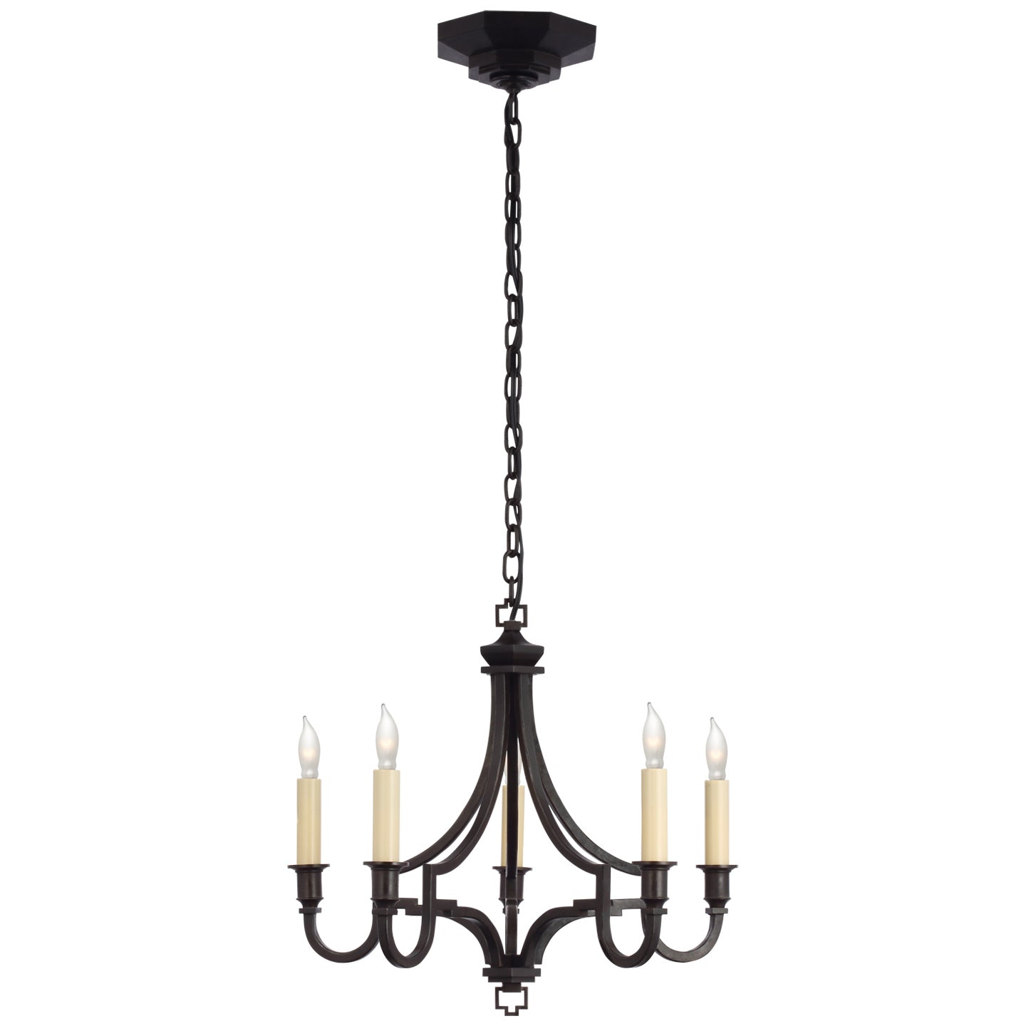 Load image into Gallery viewer, Visual Comfort Signature - CHC 5560AI - LED Chandelier - Mykonos - Aged Iron

