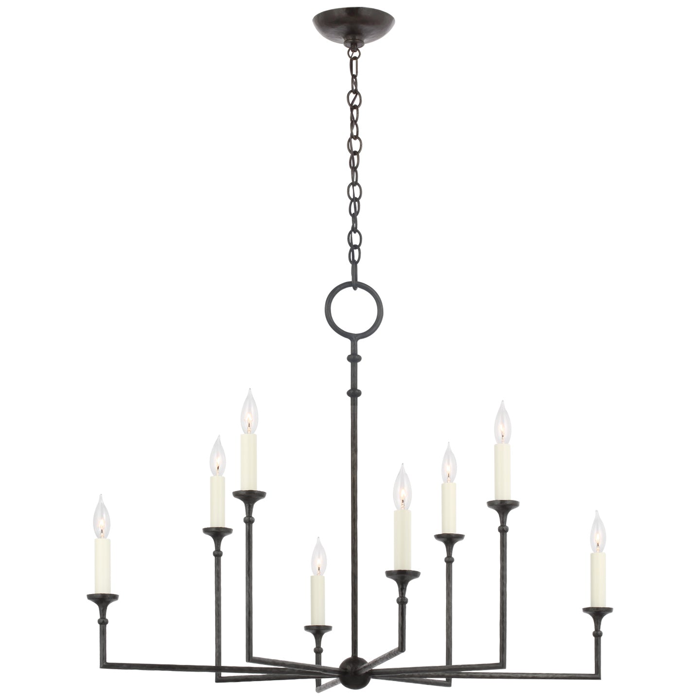 Load image into Gallery viewer, Visual Comfort Signature - CHC 5702AI - LED Chandelier - Rowen - Aged Iron
