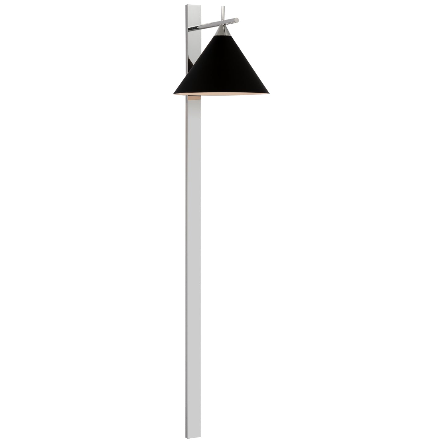 Load image into Gallery viewer, Visual Comfort Signature - KW 2412PN-BLK - LED Wall Sconce - Cleo - Polished Nickel
