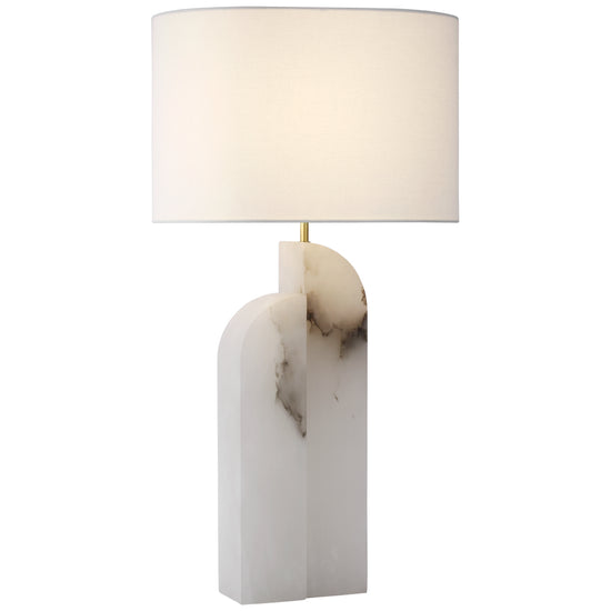 Load image into Gallery viewer, Visual Comfort Signature - KW 3930ALB-L - LED Table Lamp - Savoye - Alabaster

