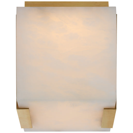 Load image into Gallery viewer, Visual Comfort Signature - KW 4111AB-ALB - LED Flush Mount - Covet - Antique-Burnished Brass
