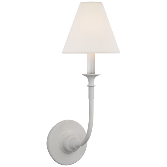 Load image into Gallery viewer, Visual Comfort Signature - TOB 2450PW-L - LED Wall Sconce - Piaf - Plaster White

