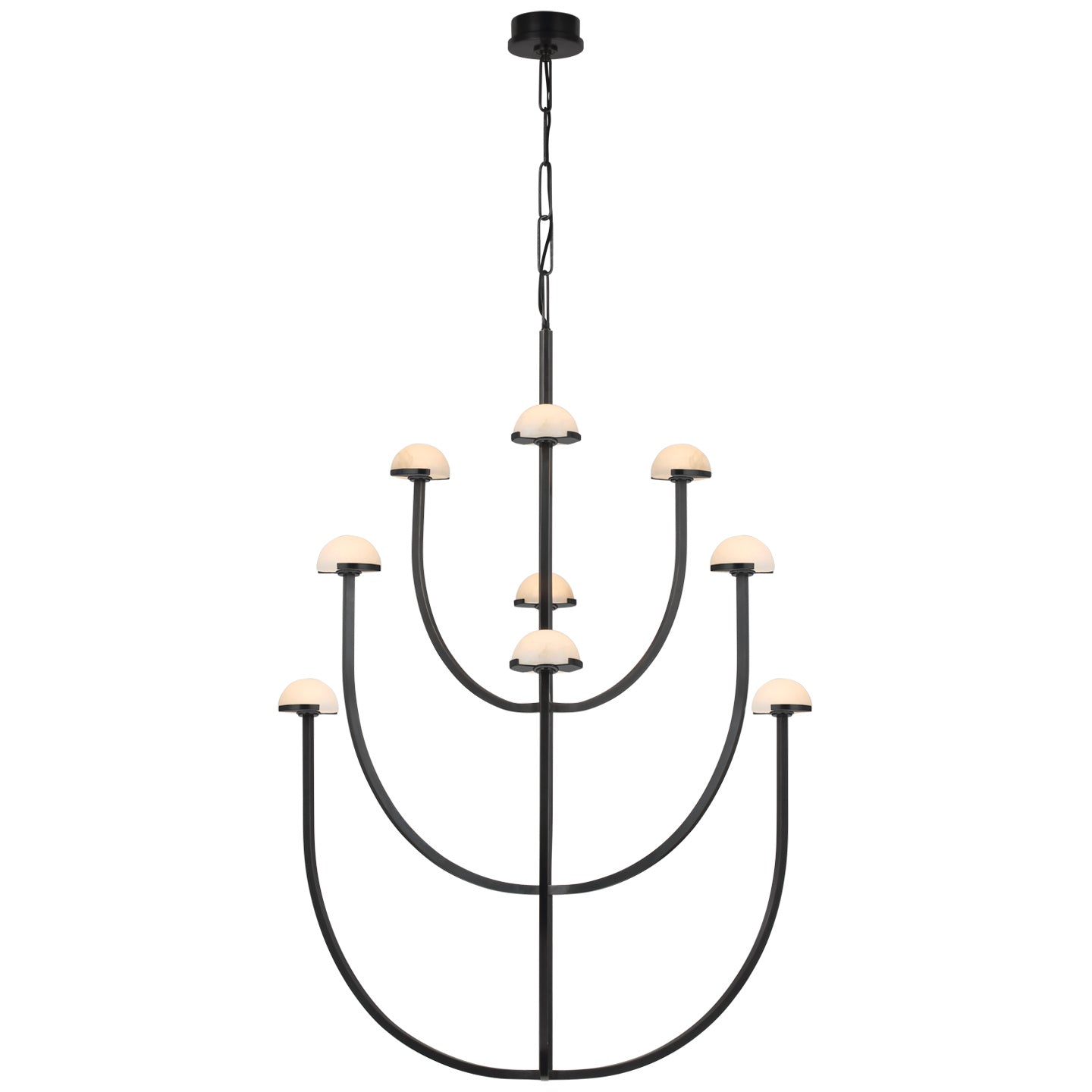 Load image into Gallery viewer, Visual Comfort Signature - KW 5622BZ-ALB - LED Chandelier - Pedra - Bronze
