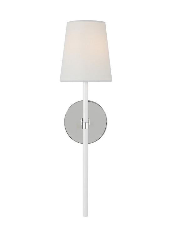 Load image into Gallery viewer, Visual Comfort Studio - KSW1091PNGW - One Light Wall Sconce - Monroe - Polished Nickel
