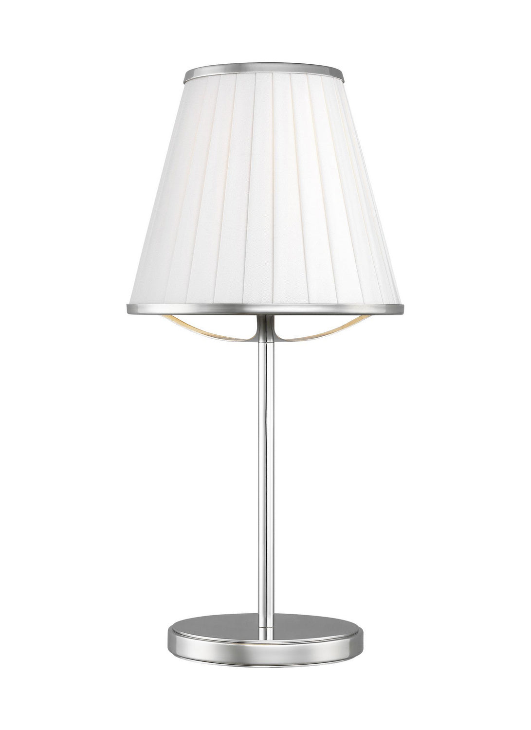 Load image into Gallery viewer, Visual Comfort Studio - LT1131PN1 - One Light Table Lamp - Esther - Polished Nickel
