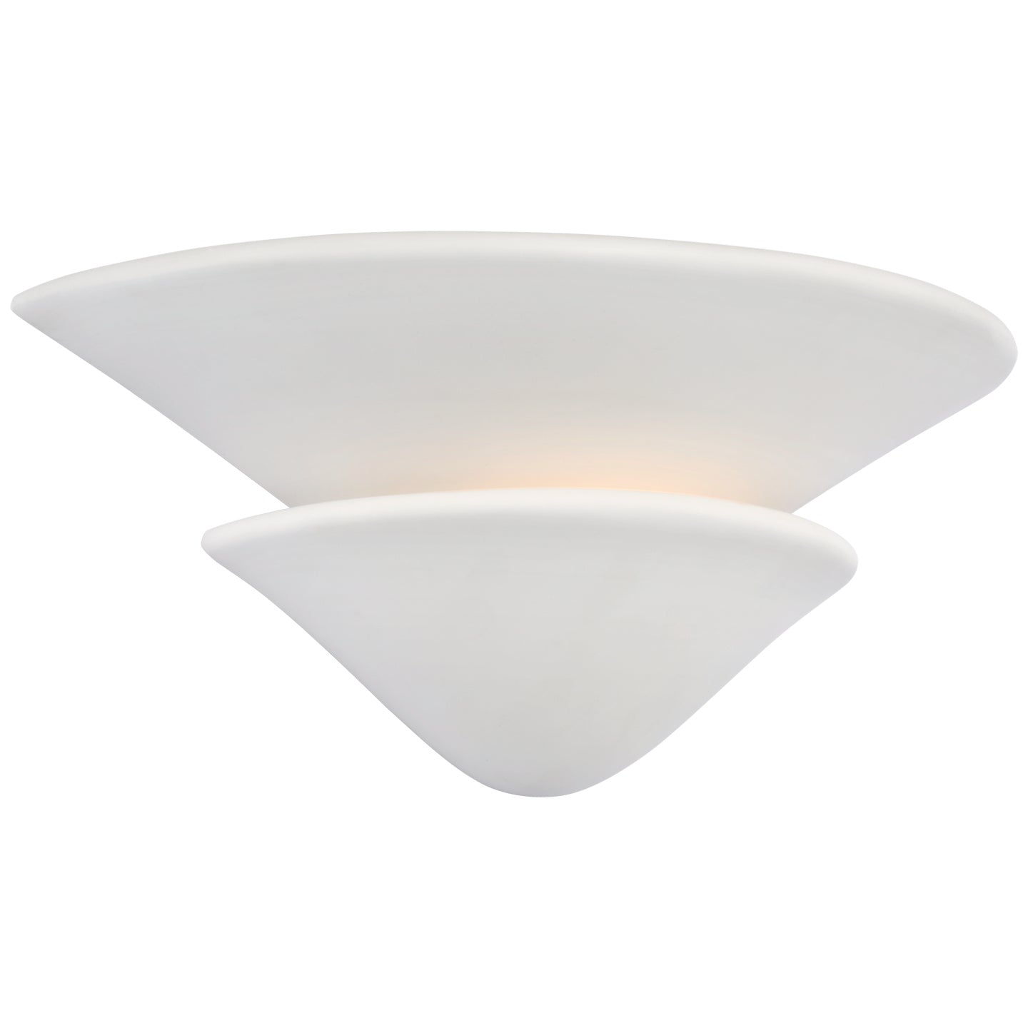Load image into Gallery viewer, Visual Comfort Signature - ARN 2425PW - LED Wall Sconce - Mollino - Plaster White
